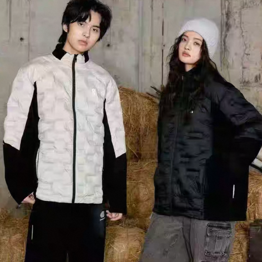 【实体现货库存】中大童冬季外套秋冬保暖撞色拼接加厚外套FW796