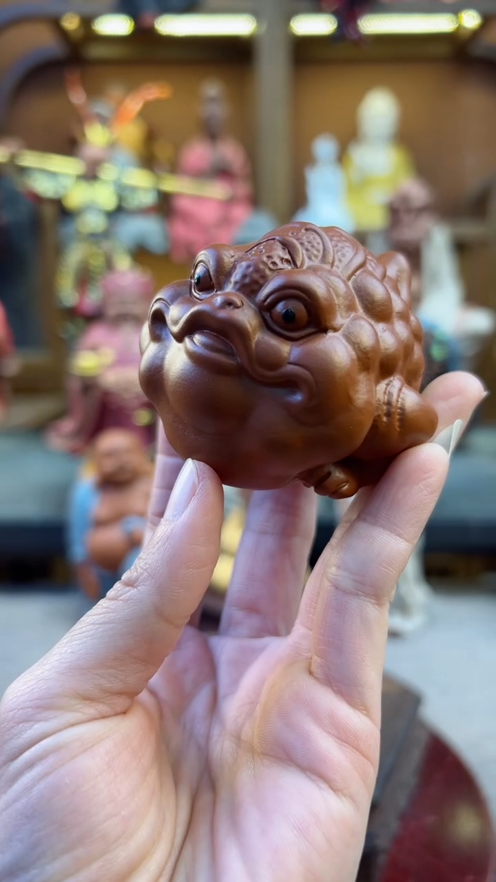 【闪购商品】紫砂茶宠器闵茶宠摆件