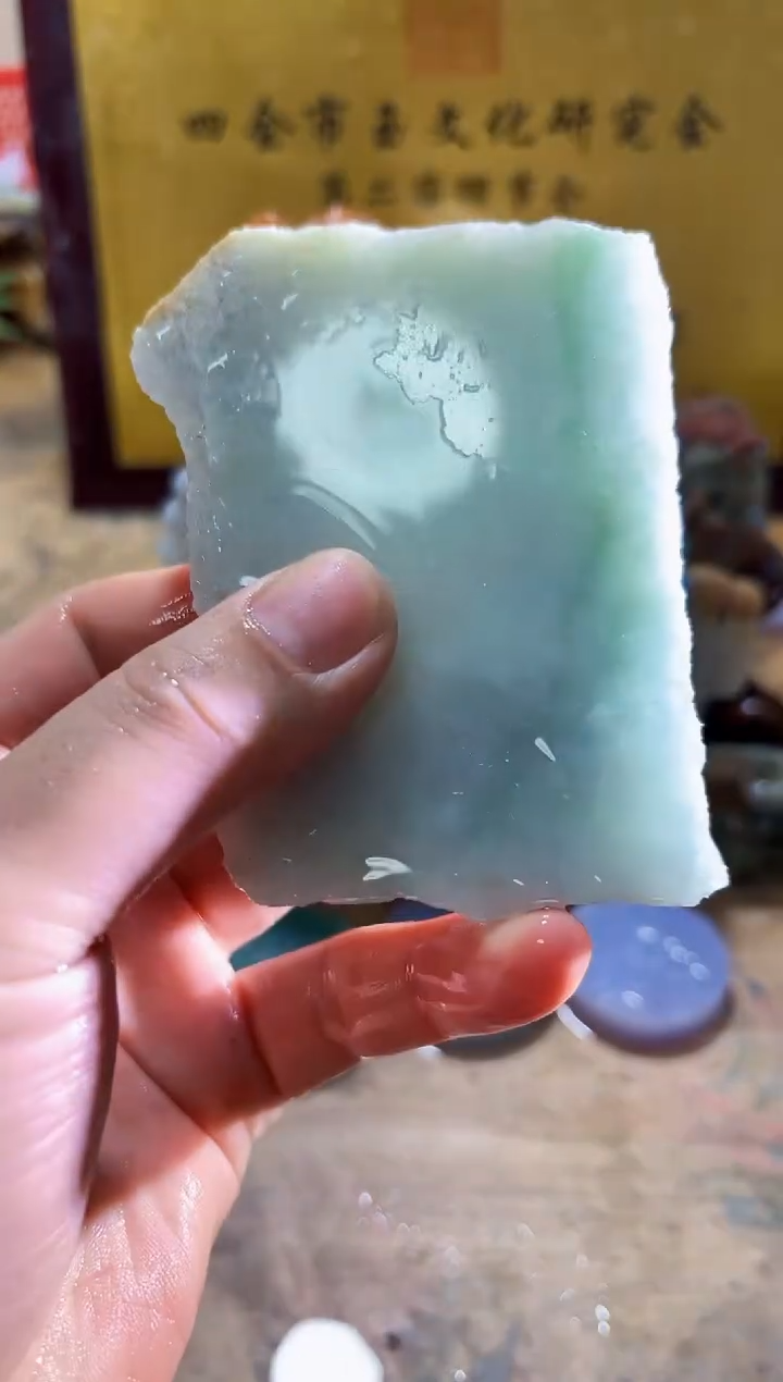 未镶嵌挂件翡翠A货常星7511