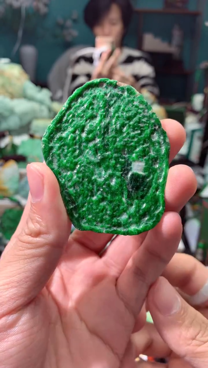 颈饰未镶嵌翡翠天然缅甸翡翠a货 