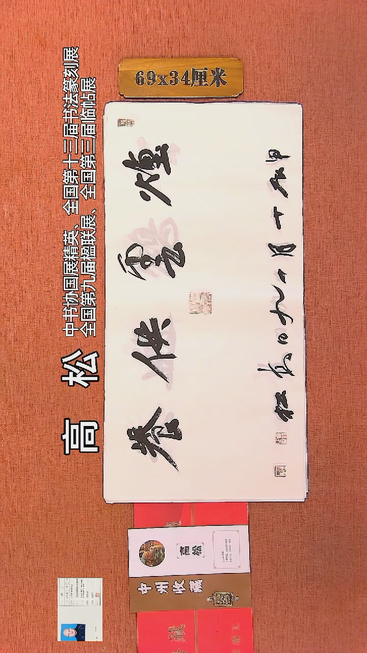 【闪购商品】书法72     高松老师书法作品