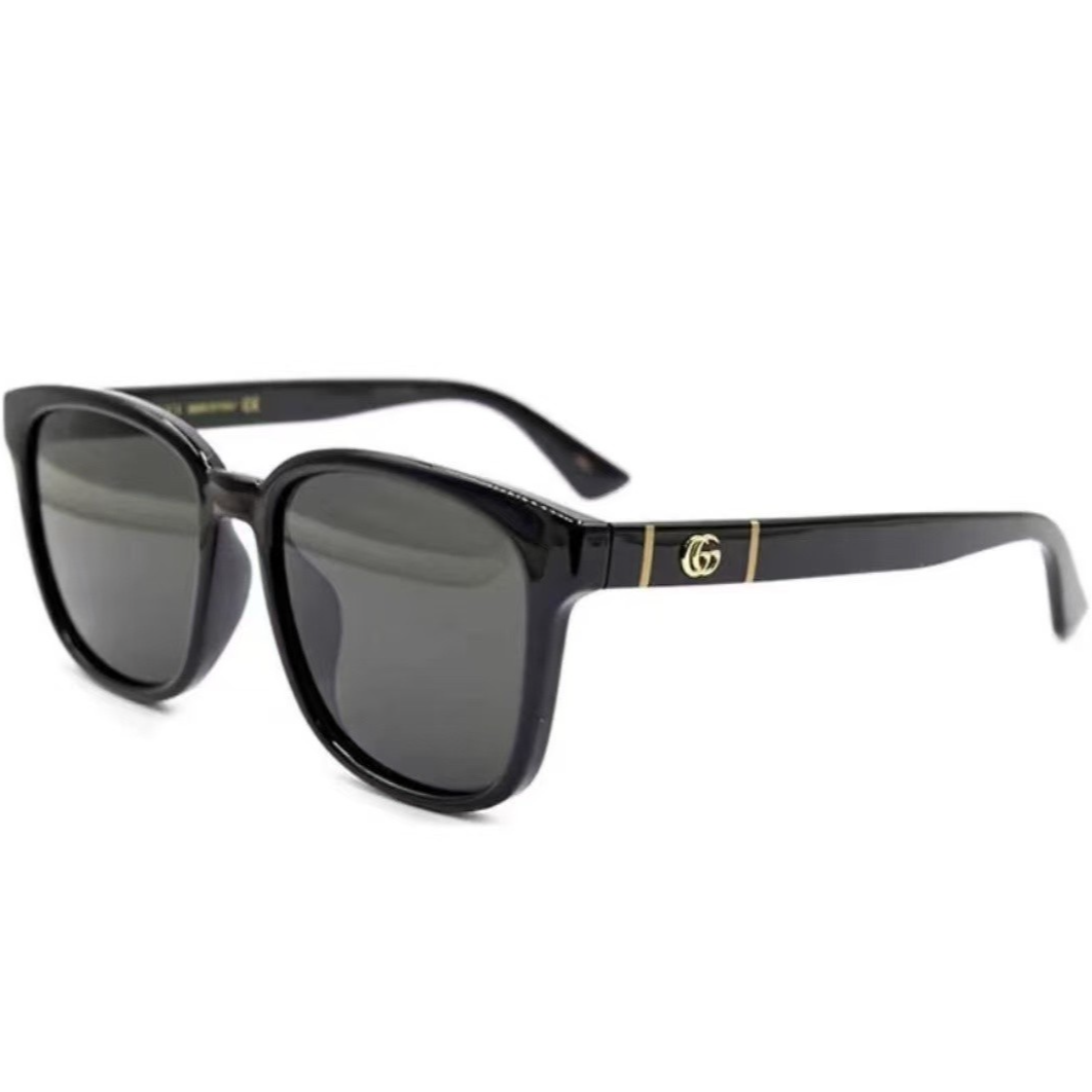 GUCCI/古驰经典百搭双G复古马蒙太阳墨镜 GG0637SK 001