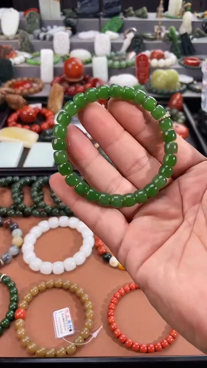 手串未镶嵌和田玉 多样性发一件THTY6369