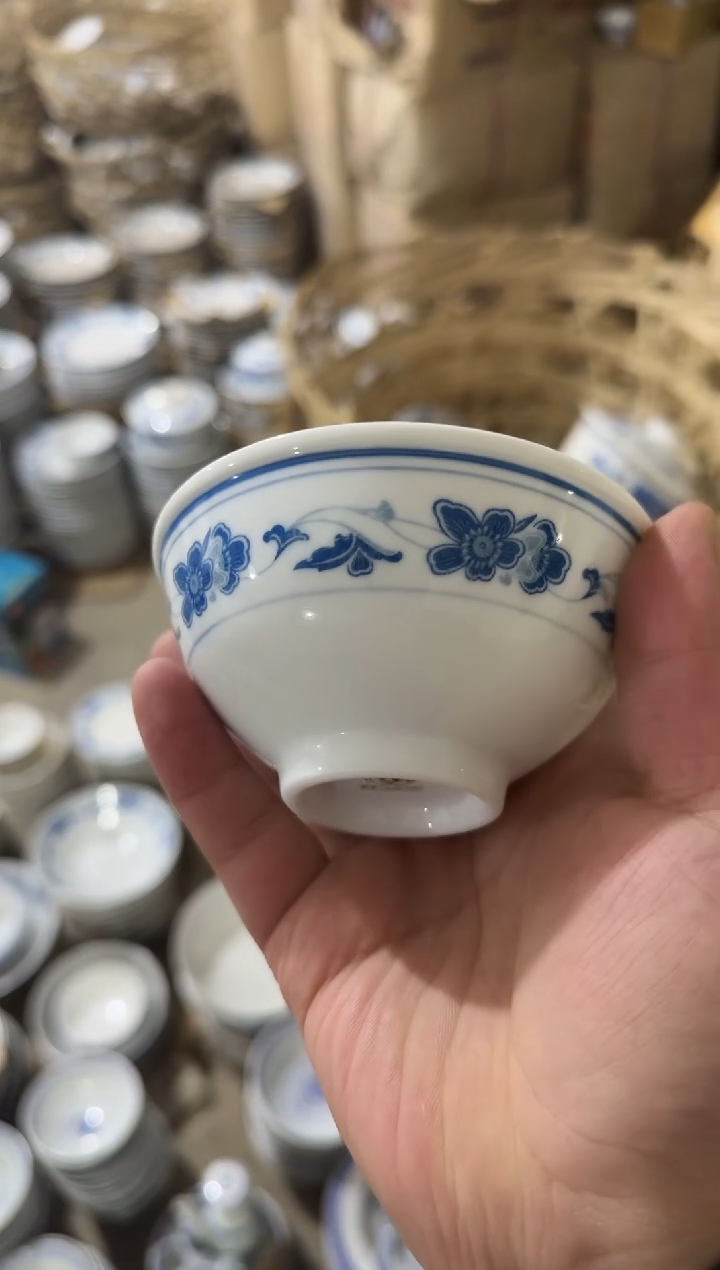 【闪购商品】摆件碗盘杯10.5厘米缩釉介意勿拍
