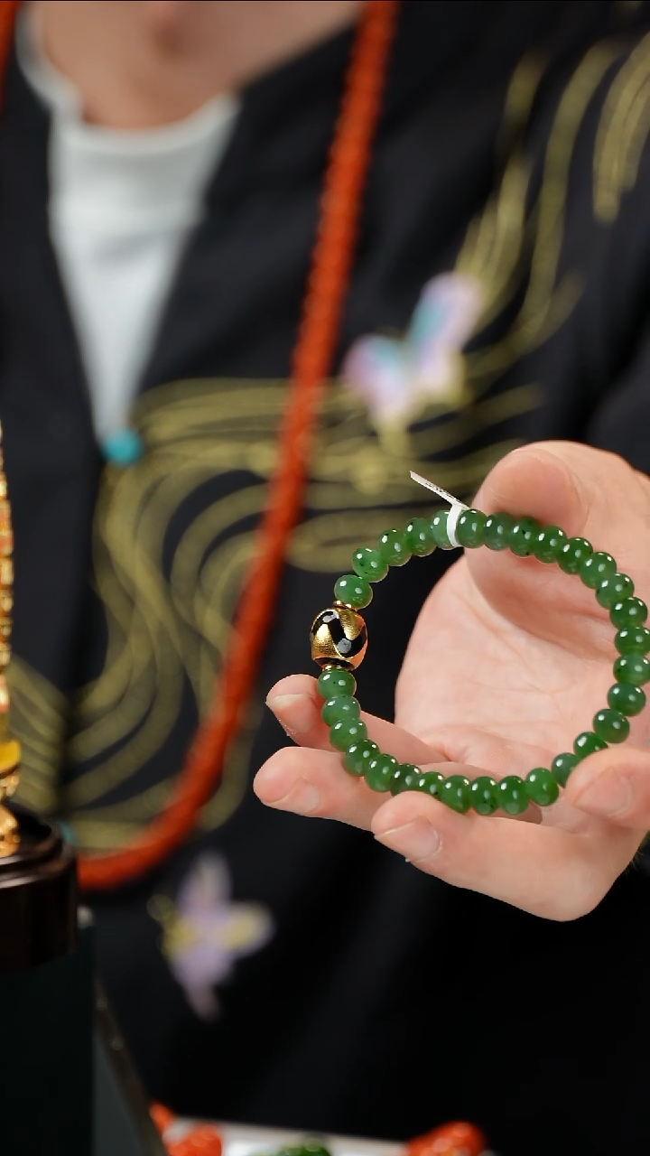 未镶嵌手链和田玉多样性发一件THTY6790