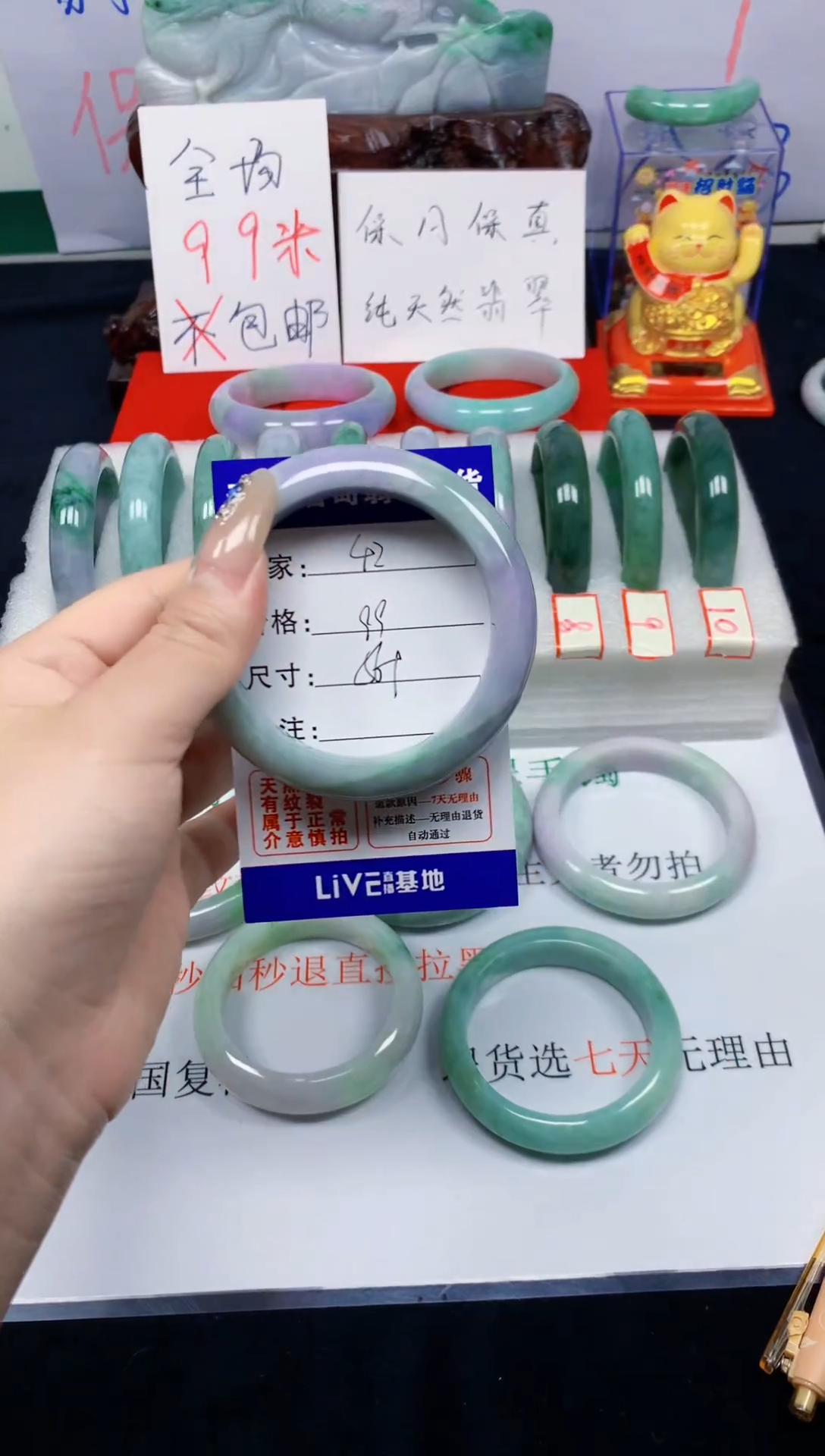 未镶嵌手镯翡翠42