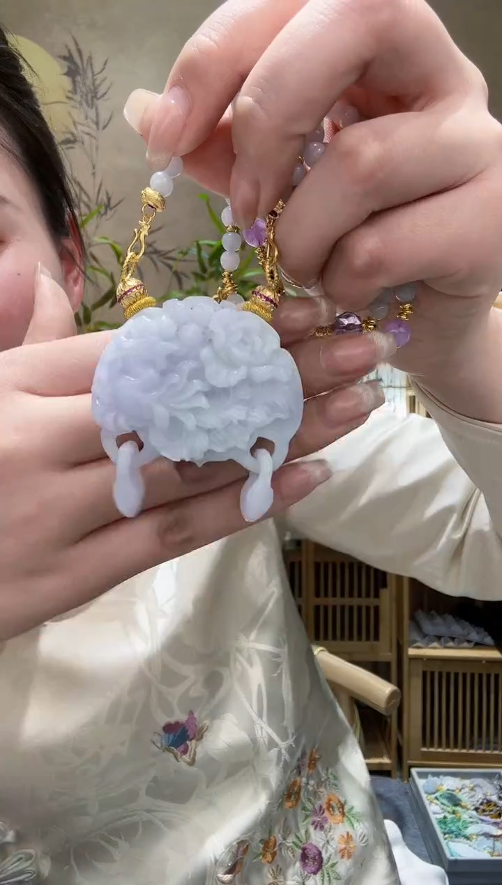 【闪购商品】翡翠颈饰未镶嵌吊坠