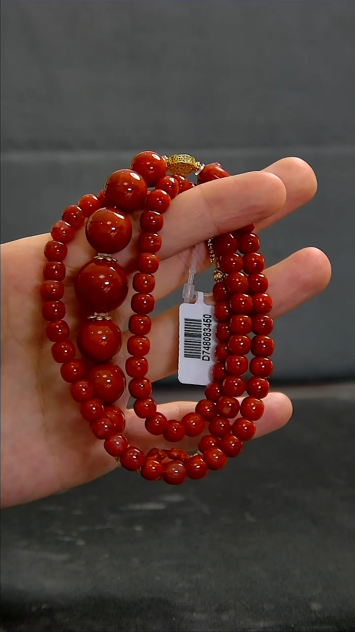 【闪购商品】南红玛瑙项链未镶嵌034DY00206产品一个