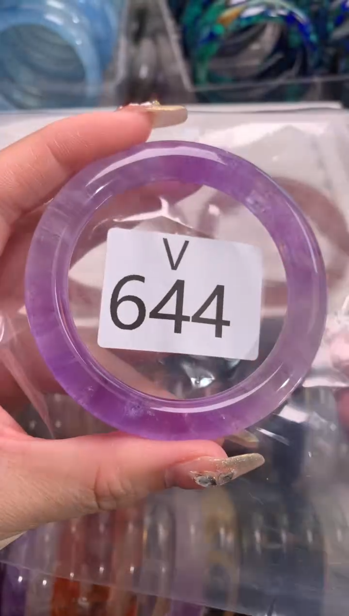 【闪购商品】水晶水晶手镯未镶嵌644-54