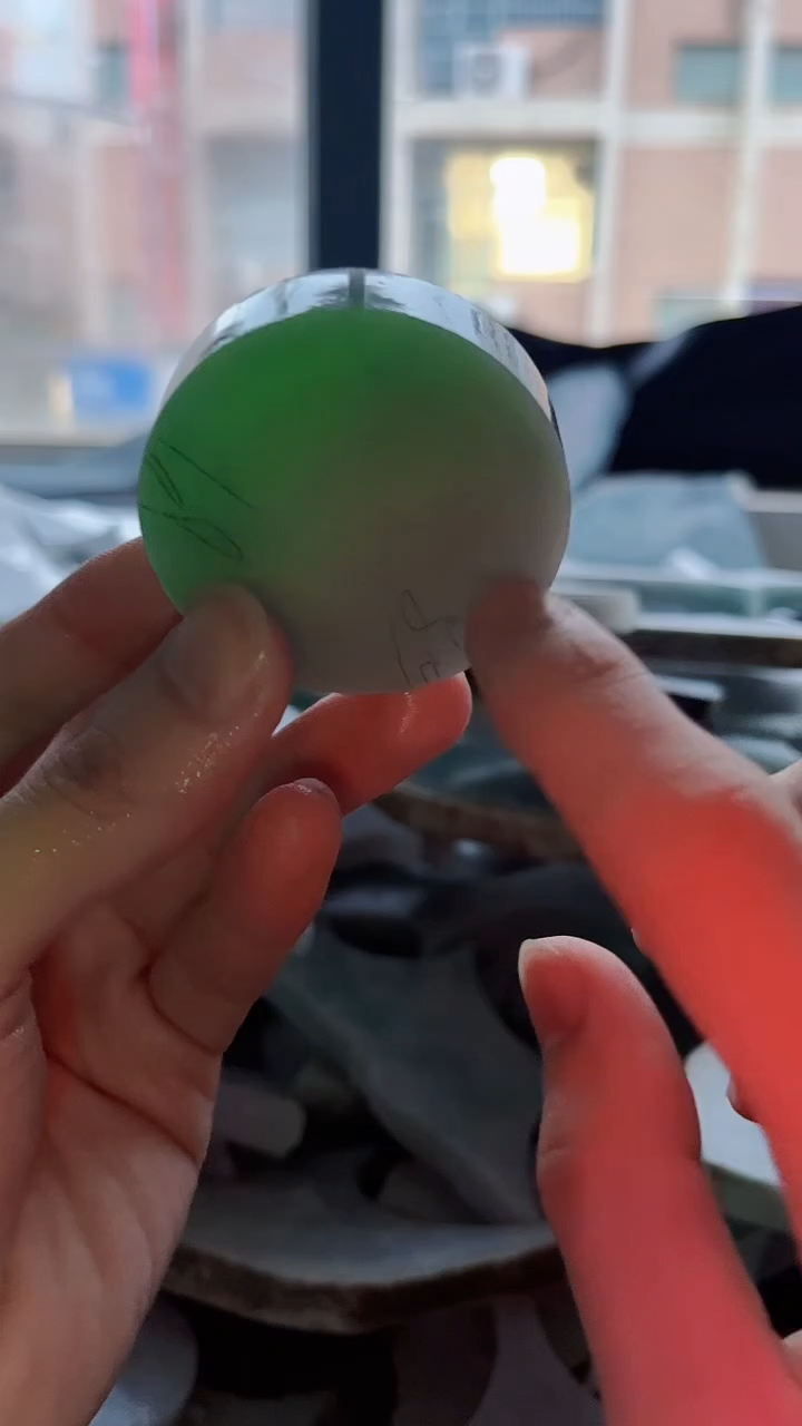 裸石翡翠听****声缅甸翡翠A货1032