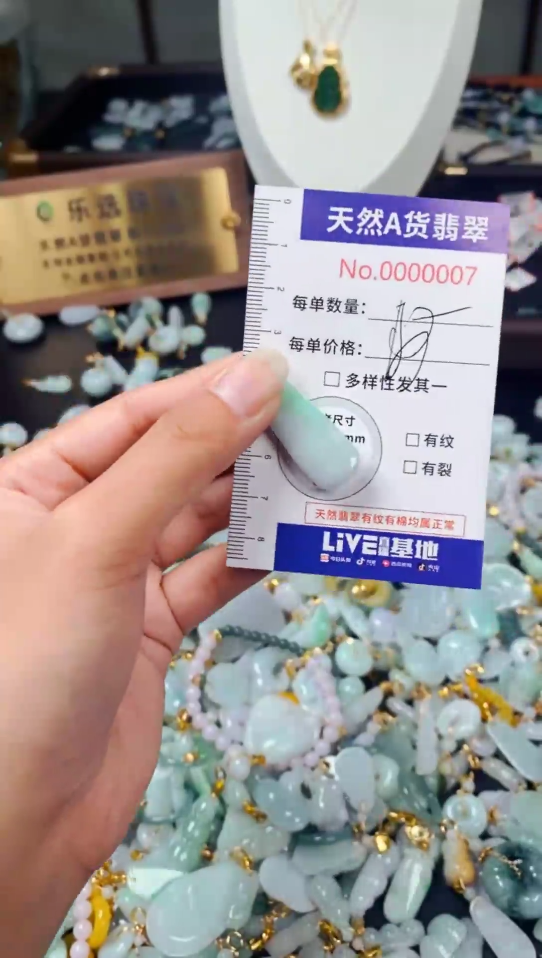 颈饰未镶嵌翡翠07