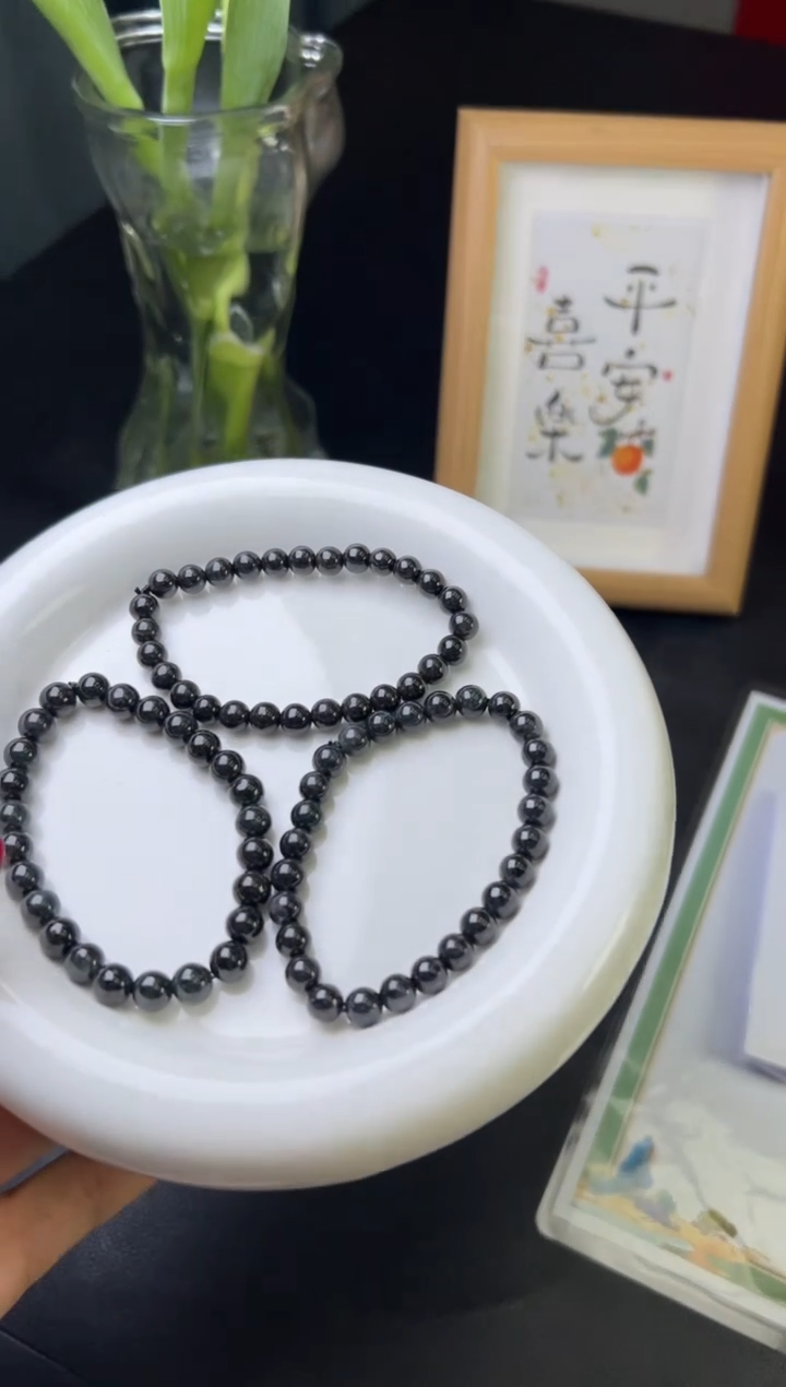 【闪购商品】翡翠手串未镶嵌DLSX240502A01多样性发一件