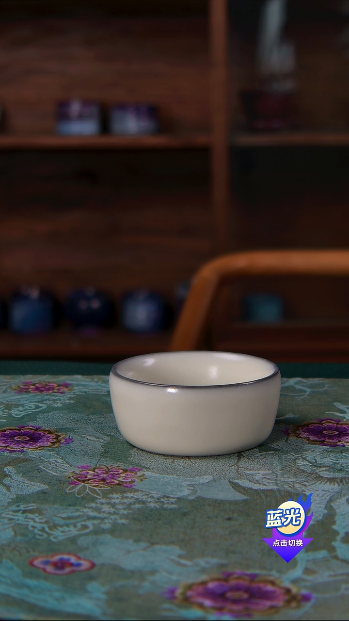 高*高端茶器-（官瓷）孤品级-付向阳官瓷茶盏-珍藏版