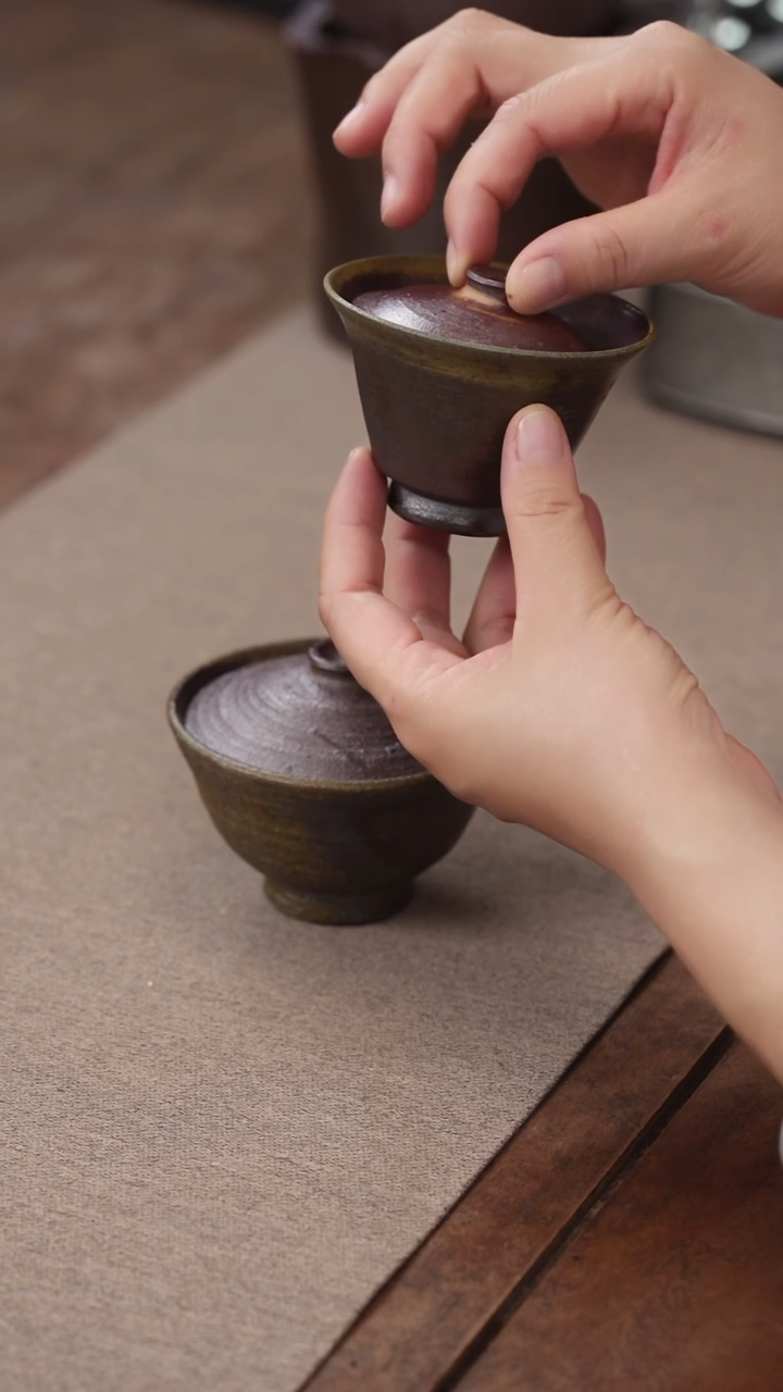 茶壶紫砂归心系列盖碗