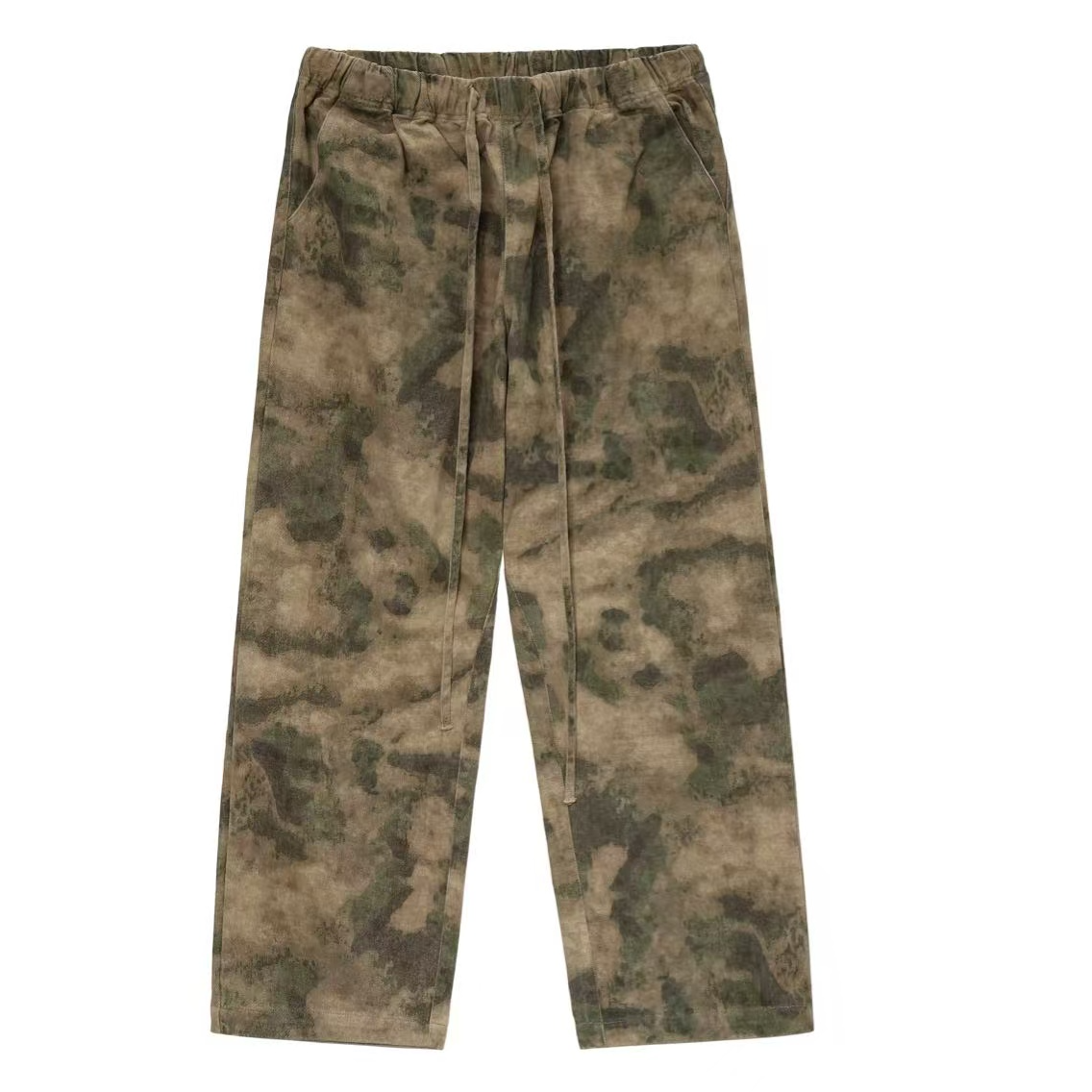 【专柜高品】重磅百搭扎染迷彩工装裤男女同款3148