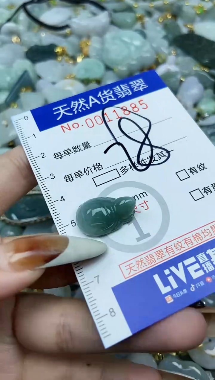 【闪购商品】翡翠颈饰未镶嵌天然A货翡翠