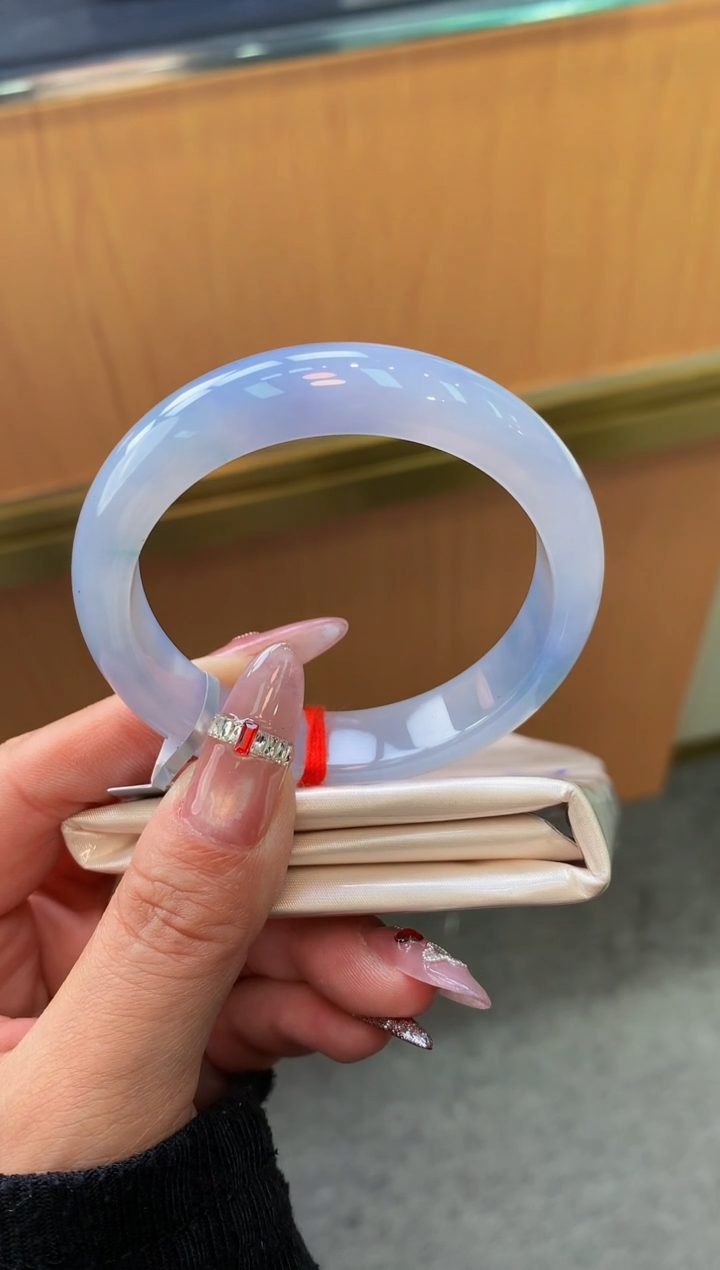 未镶嵌手镯翡翠-F94-正圈52-全款9.2万-定金2万