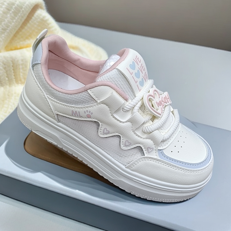 彭哥鞋店爆款透气网面新款阿甘鞋2025跑步百搭轻便厚底运动鞋软底