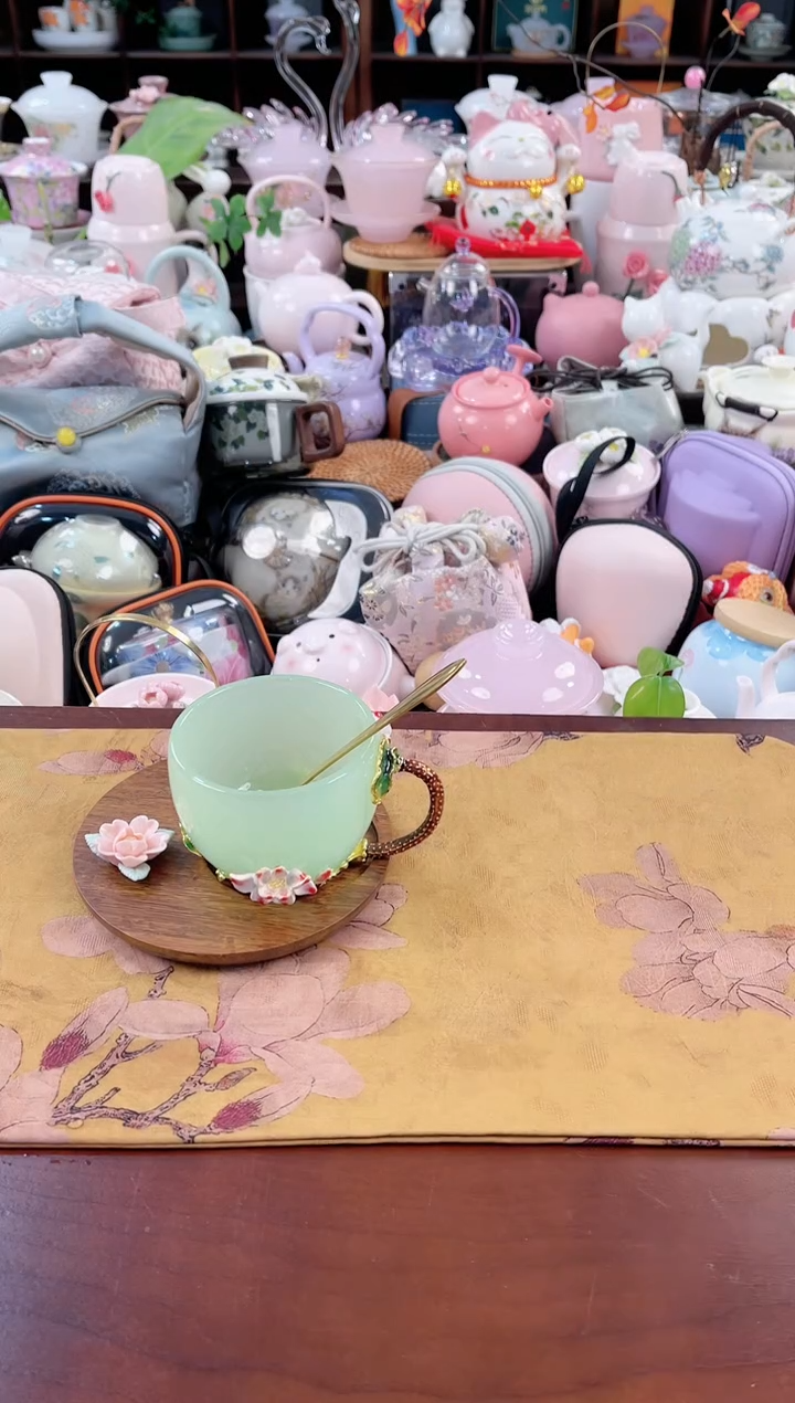 【闪购商品】瓷片茶具：库存仅剩1件