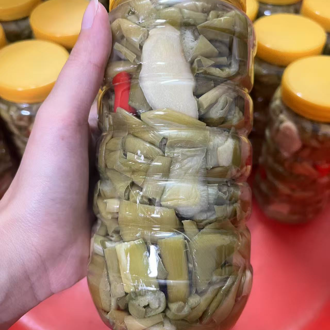 广宁特产芋荷酸腌制酸菜