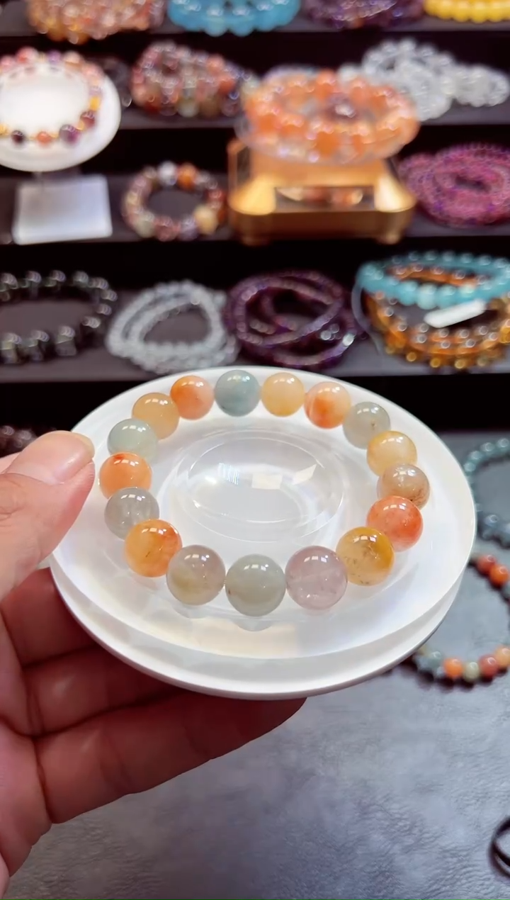 未镶嵌手链水晶越**好66