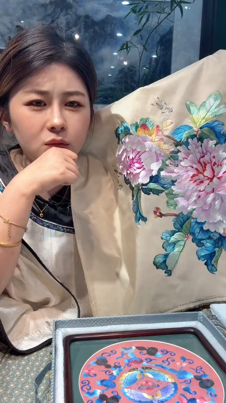 刺绣乐*非遗苏绣手工工艺品