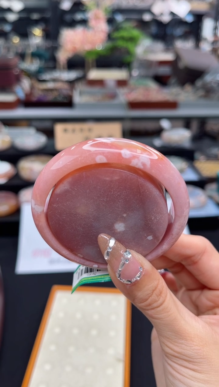 【闪购商品】石英质玉手镯未镶嵌56圈口（赠品镯心）S9082