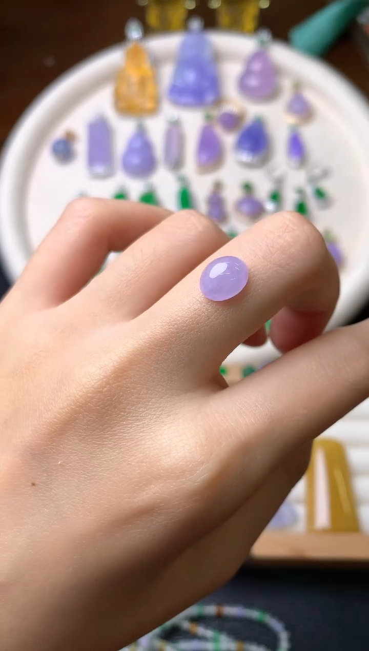 【闪购商品】定制翡翠未镶嵌裸石（镶嵌定制）