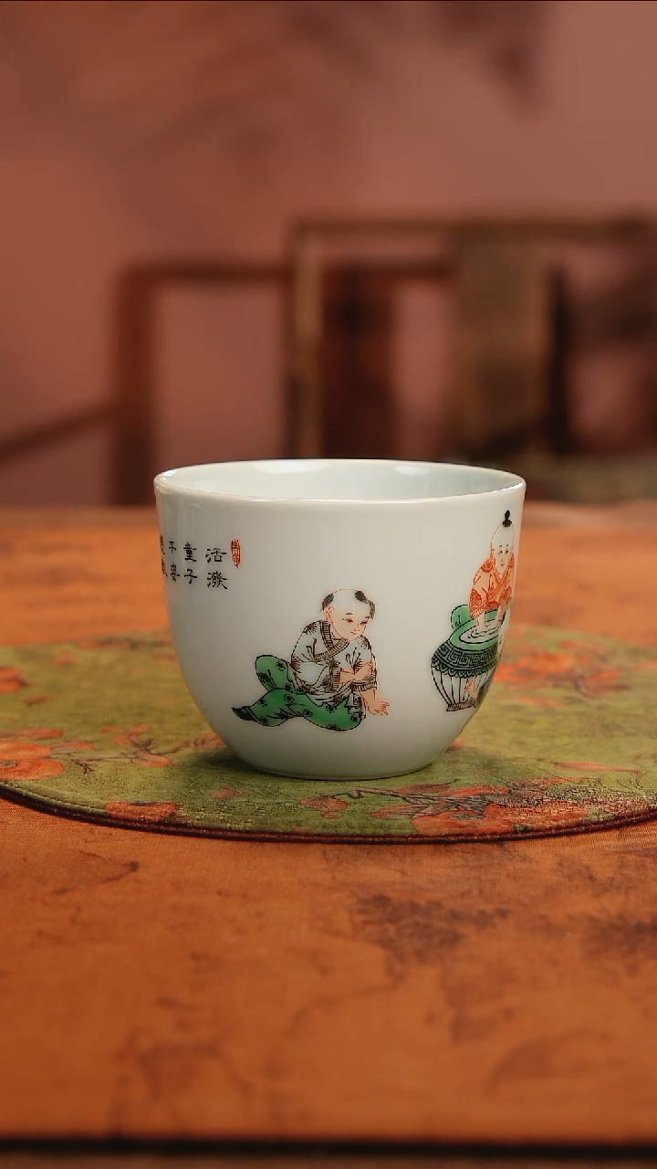 【闪购商品】江华彬亲工古艺华彩童子