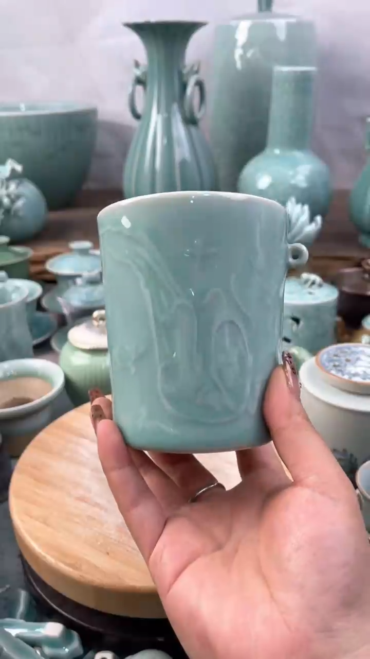 【闪购商品】特价福利 微瑕 慧仙青瓷