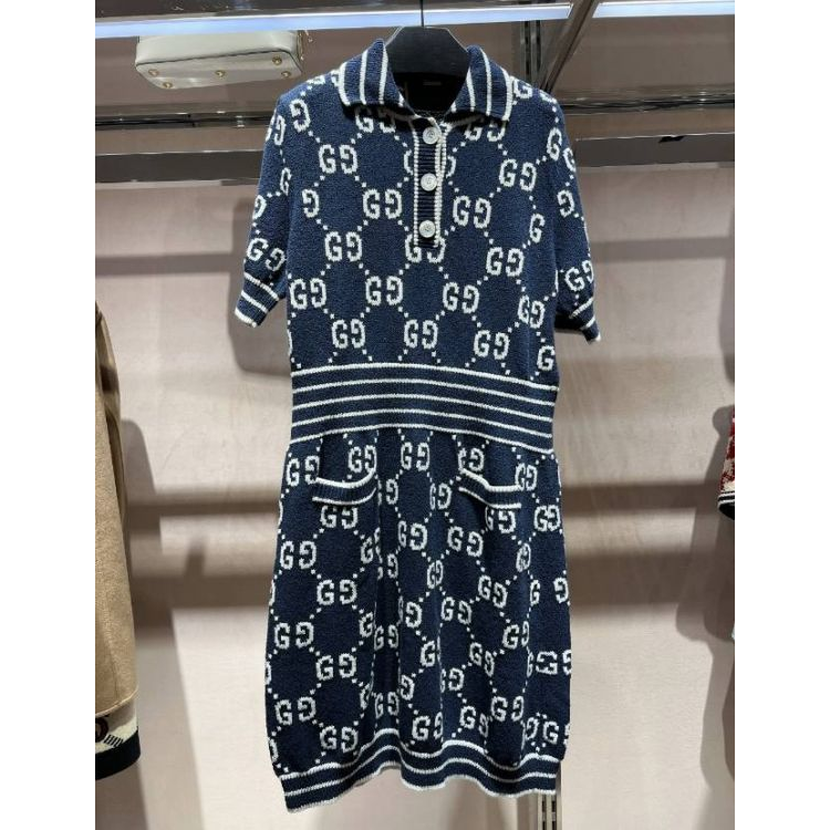 古驰/连衣裙/95新/棉/[251214MY2F]