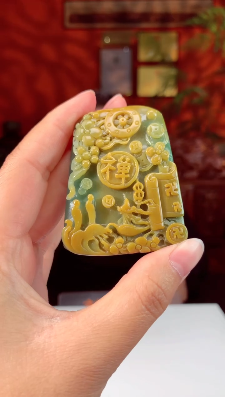 【闪购商品】定制翡翠未镶嵌天然A货翡翠（拍一发一）