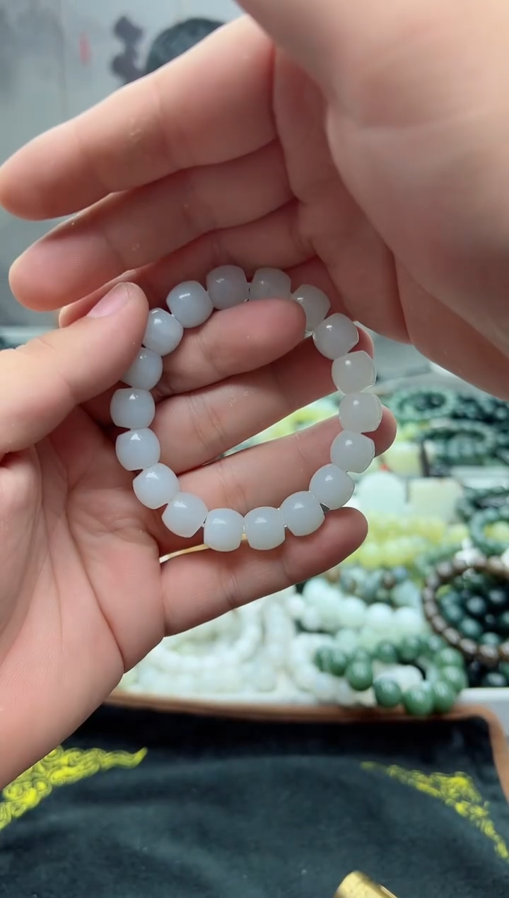 手串未镶嵌和田玉于田12