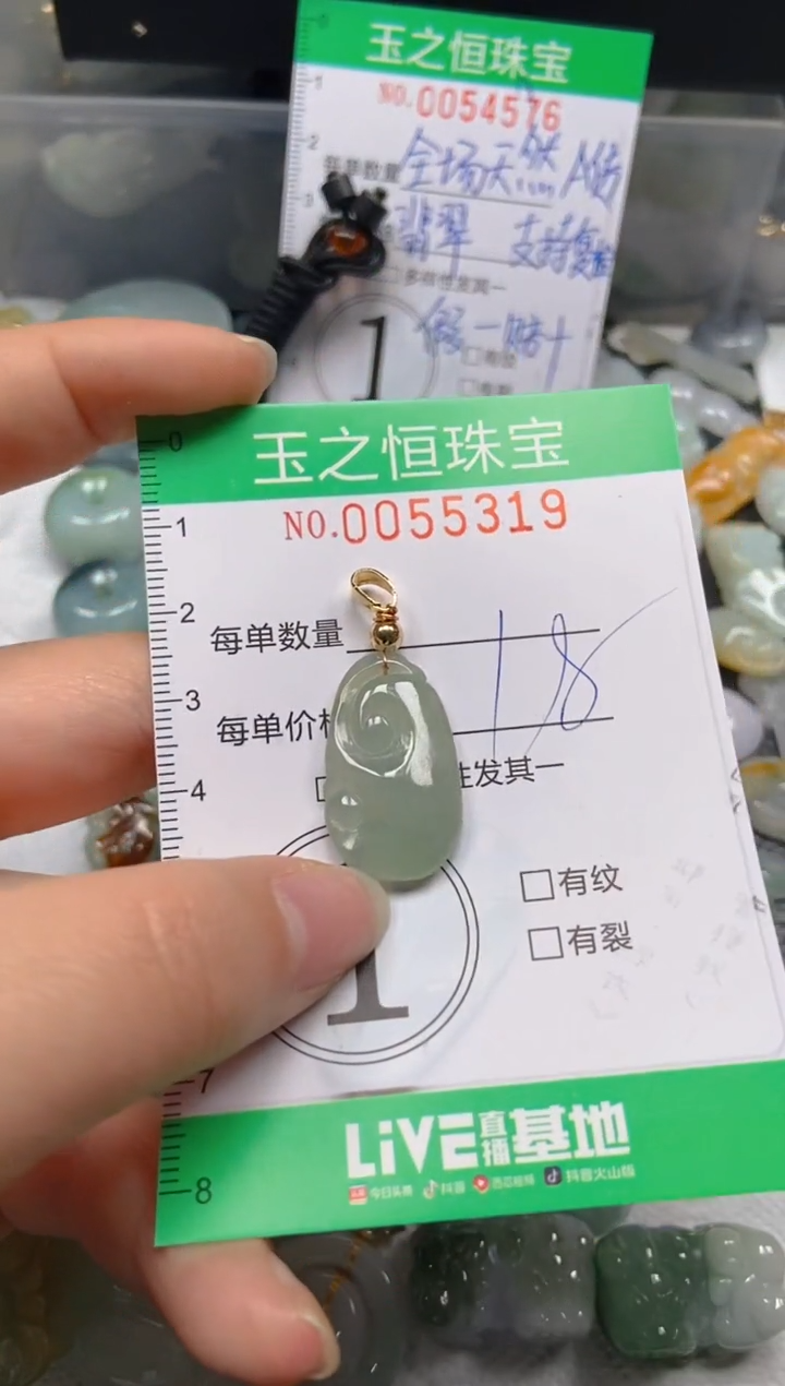 【闪购商品】翡翠未镶嵌颈饰闪购0055319