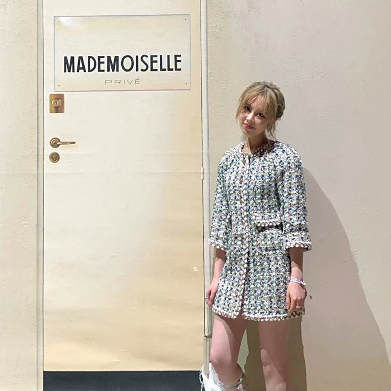 未使用 Chanel/香奈儿 希腊系列秀款外套 绿色/34