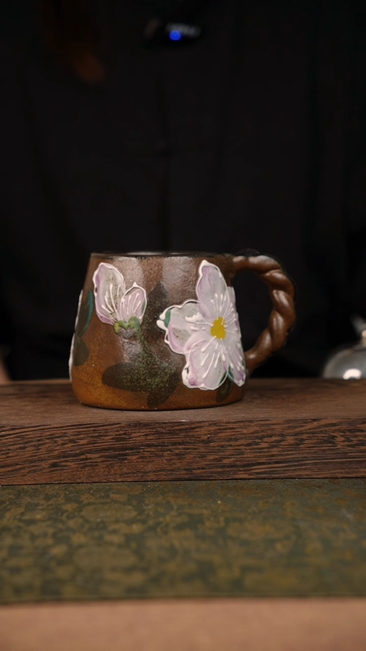 摆件泥垚手作 景德镇手工手绘器物