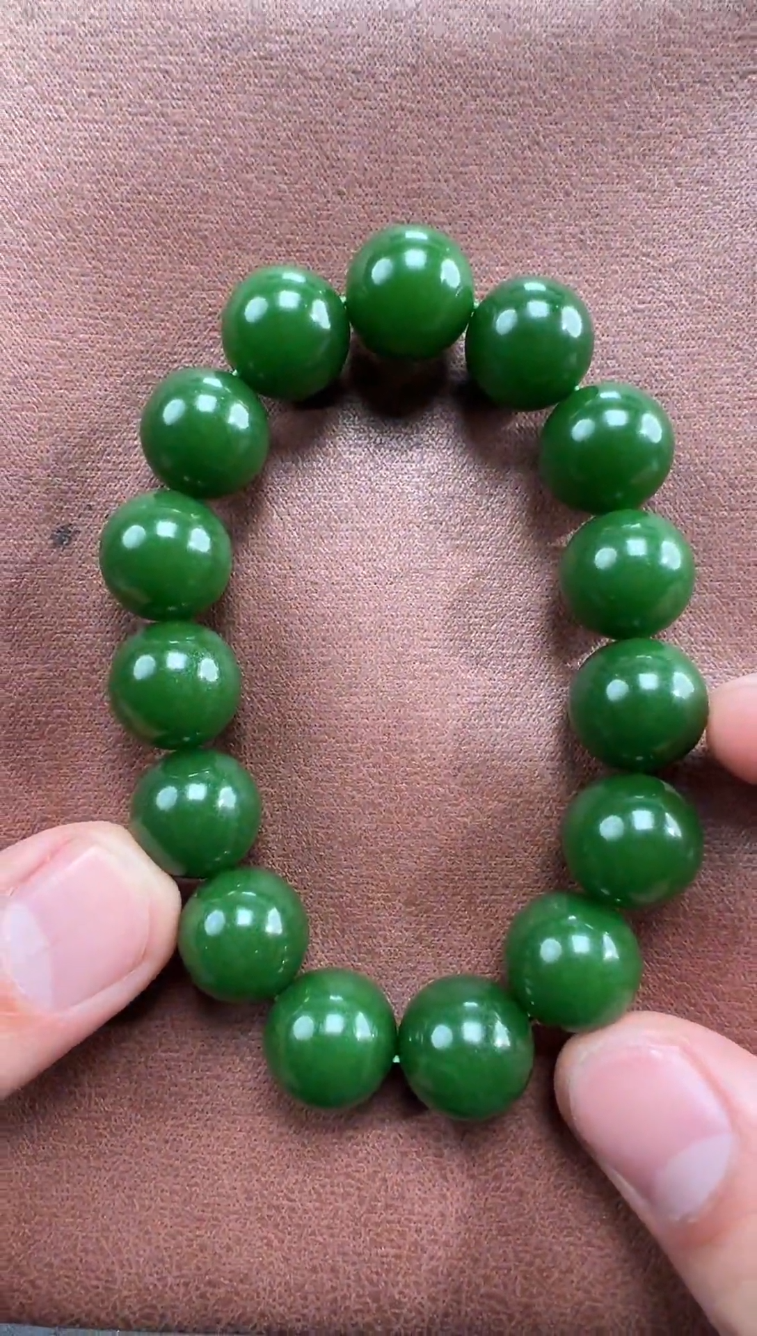 未镶嵌查罗石手串精品时尚圆珠手串