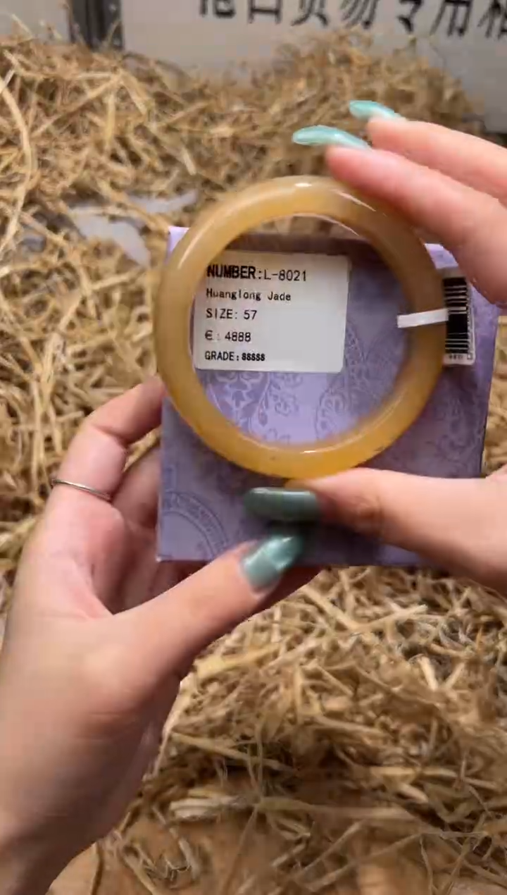 未镶嵌手镯石英质玉L8021Z