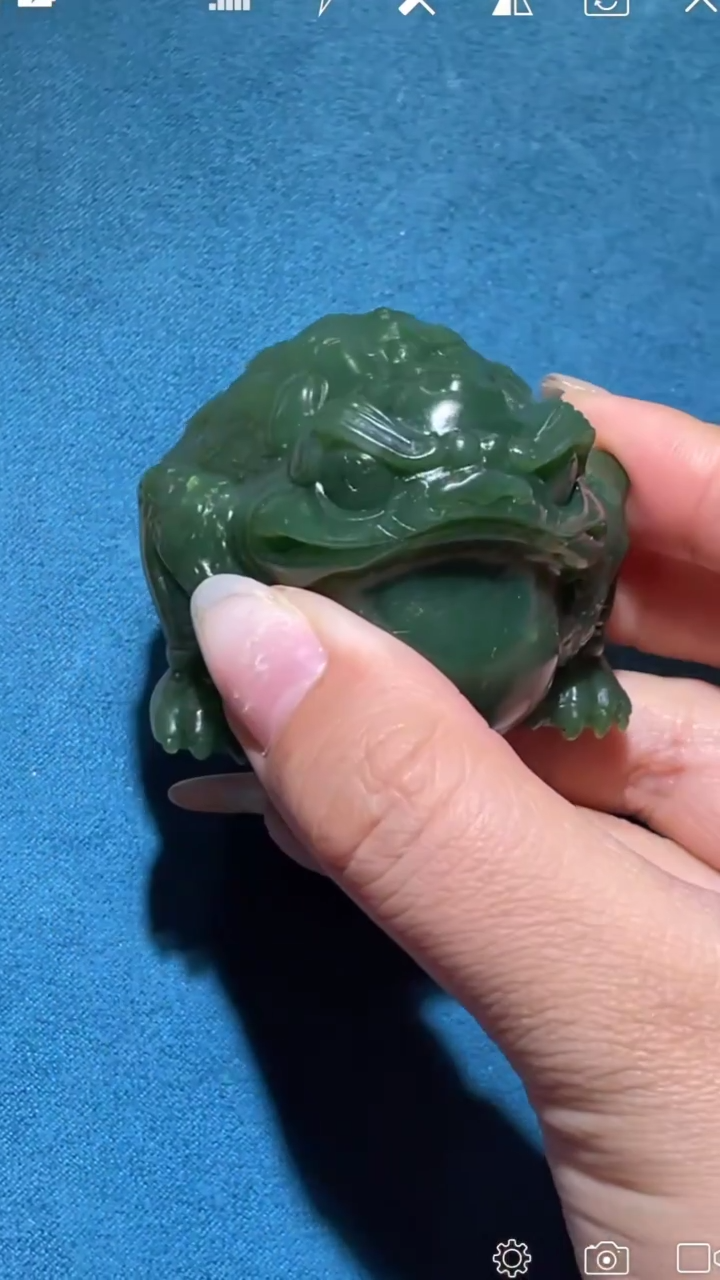 【闪购商品】和田玉XT未镶嵌三足蟾