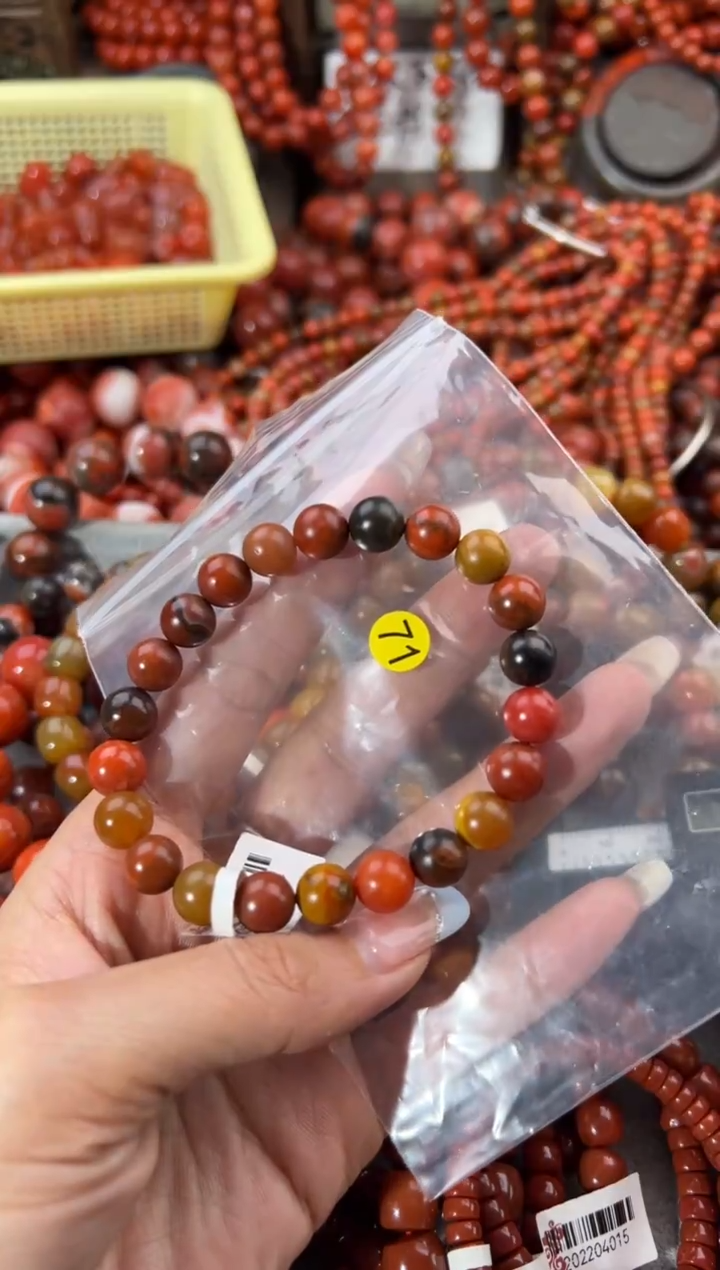 未镶嵌手串南红玛瑙9+