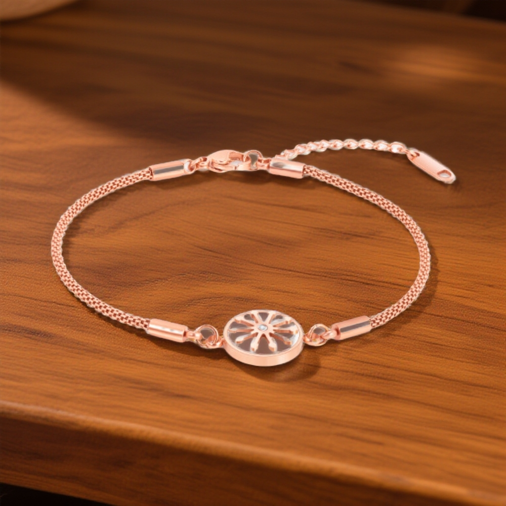 合金项链 【鸣钻国际】船舵母贝手链 HEJS029