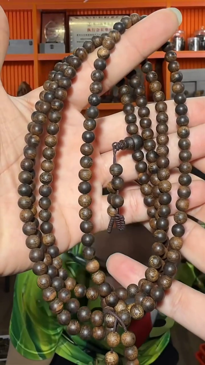 沉香手串190号长串0.6多样性发一