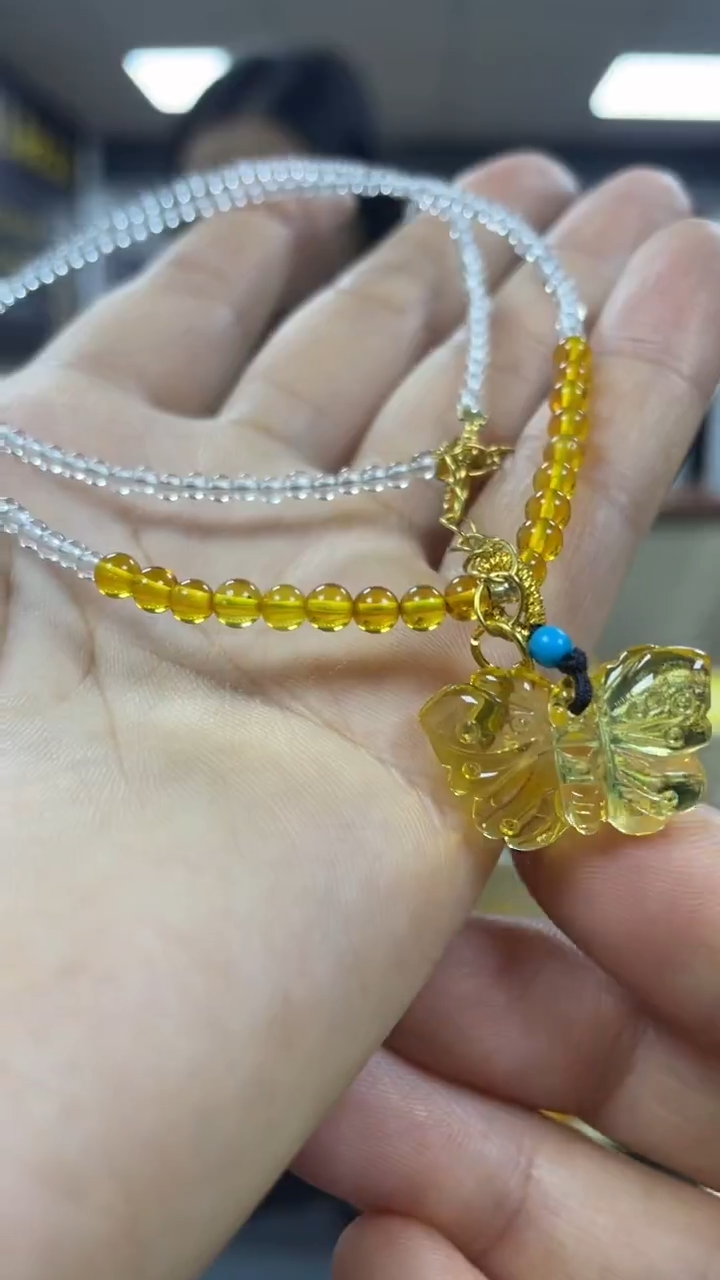 裸石琥珀未镶嵌鱼7