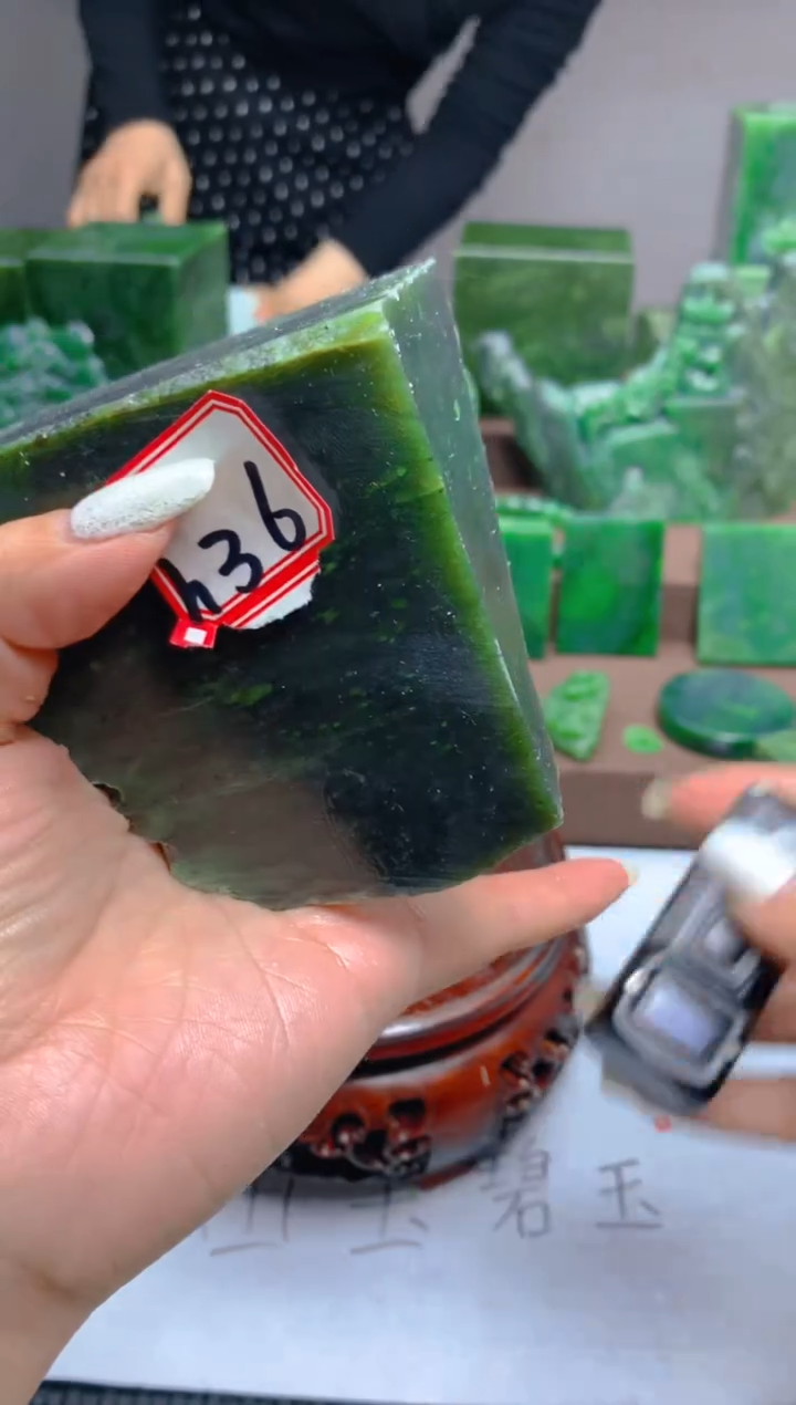 【闪购商品】和田玉未镶嵌珠宝半成品36