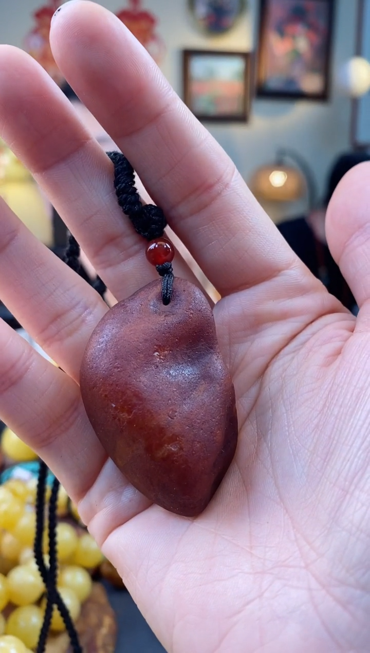 【闪购商品】琥珀颈饰未镶嵌吊坠