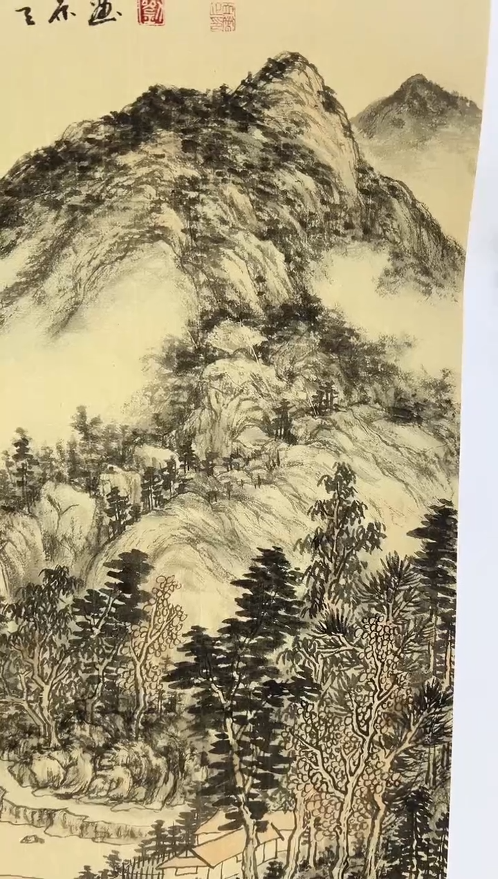 国画刘立荣亲笔绘画手绘作品D10