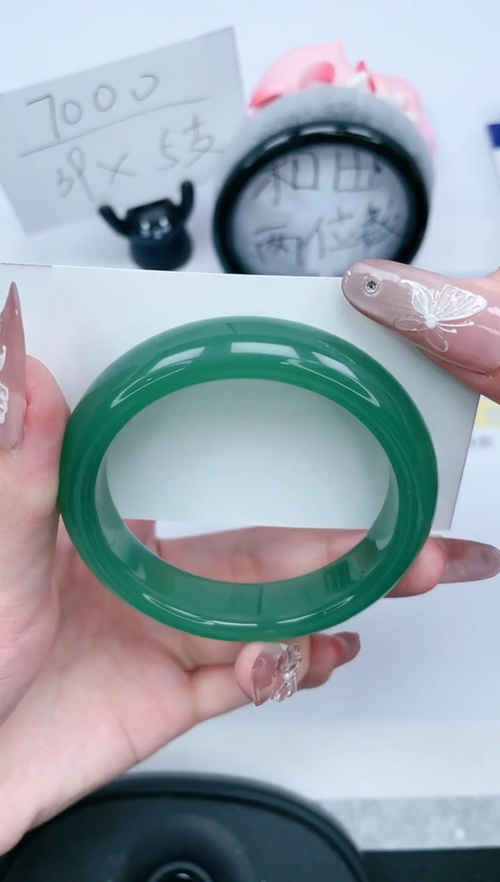 石英质玉未镶嵌手镯116-54.7