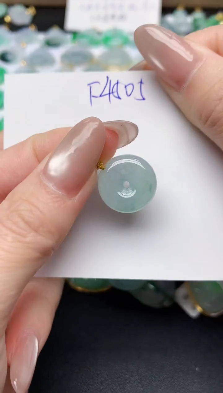 颈饰未镶嵌翡翠天然缅甸A货翡翠百元以上9元证书费自理