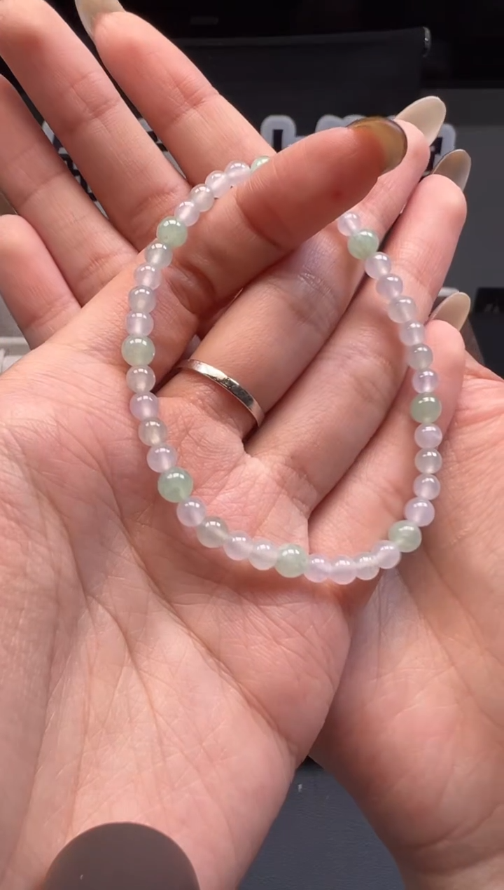 未镶嵌手串翡翠 缅甸珠宝严选