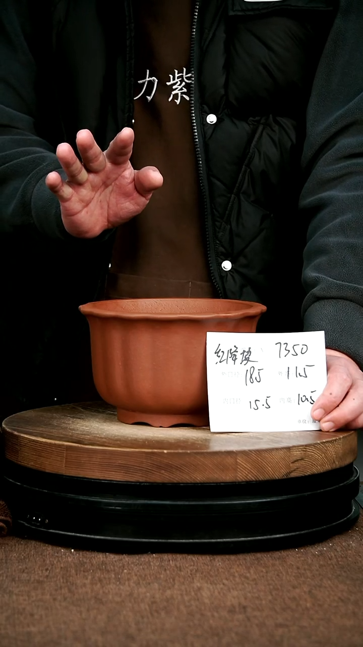 紫砂花盆花卉园艺7350